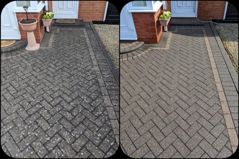 Dybdegående rens af indkørsel